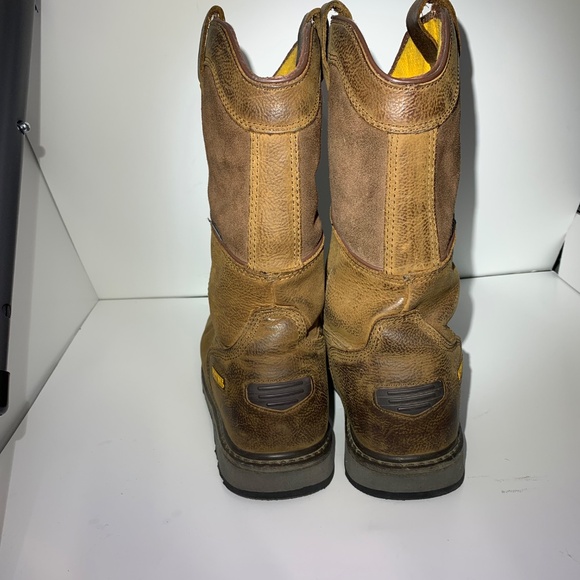 DeWalt Men’s Work Boots 11.5 Waterproof Leather Pull-On ASTM F2413 Slip Oil Resi - Picture 5 of 11